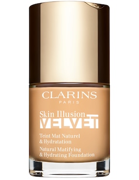 Base De Maquillaje Líquido Clarins Skin Illusion Velvet Acabado Natural