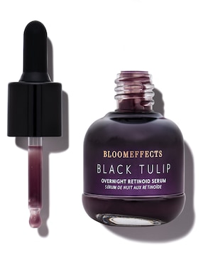 Serum antiedad Black Tulip Overnight Retinoid Serum facial Bloomeffects todo tipo de piel 25 ml