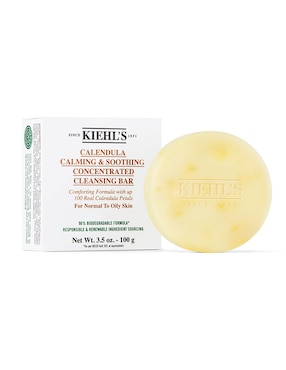 Jabón Facial Kiehl's Caléndula Calming & Soothing Concentrated Cleansing Bar