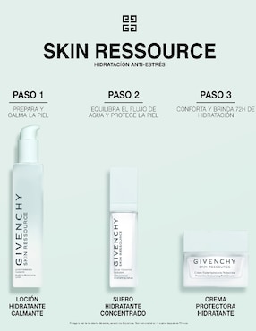 Crema facial recomendada para hidratar día y noche Givenchy Skin Ressource Rich Cream para piel seca