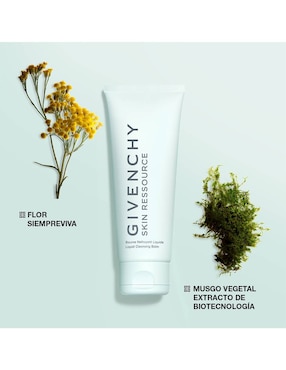 Limpiador facial Skin ressource cleanising gel. bálsamo limpiador líquido Givenchy Skin ressource para desmaquillar