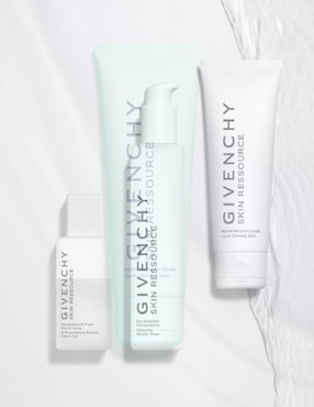 Limpiador facial Skin ressource cleanising gel. bálsamo limpiador líquido Givenchy Skin ressource para desmaquillar