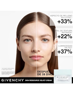 Crema facial recomendada para hidratar día y noche Givenchy para piel grasa
