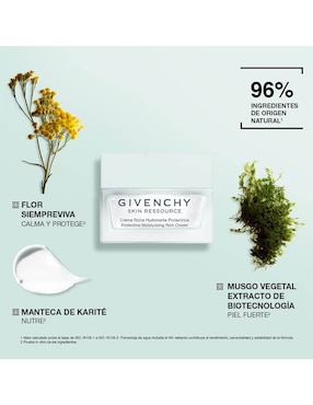Crema facial recomendada para hidratar día y noche Givenchy para piel seca