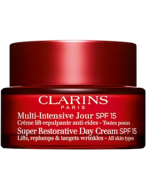 Crema Facial Super Restorative Day Cream Clarins Recomendado Para Antiedad