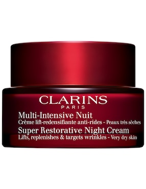 Crema Para Rostro Super Restorative Night Cream Dry Skin Clarins Recomendado Para Antiedad