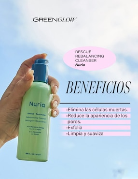 Limpiador facial Nuria Beauty para purificar