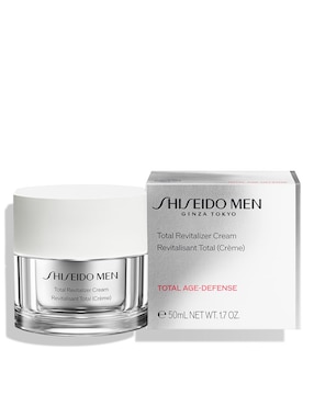 Crema Facial Total Revitalizer Cream Shiseido Men Recomendado Para Antiedad