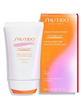 Crema Facial Urban Environment Fresh Moisture Sun Spf42 Shiseido Recomendado Para Protección Solar