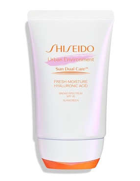 Crema facial recomendada para hidratar día Shiseido Urban Environment para todo tipo piel