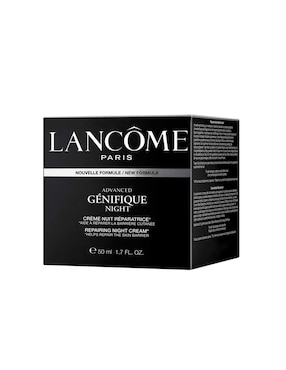 Crema facial recomendada para prevenir signos de la edad noche Lancôme Lancôme Advanced Génifique Repairing Night Cream para todo tipo piel