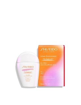 Crema Facial Shiseido Urban Environment Oil-free Sun Spf42 30 Ml