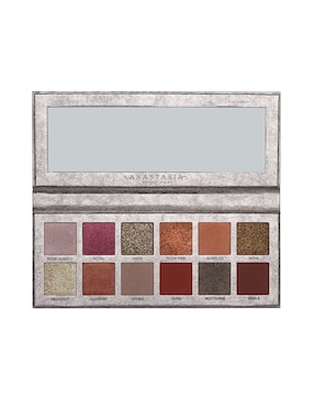 Paleta de sombras Anastasia Beverly Hills Rose Metals 12 tonos