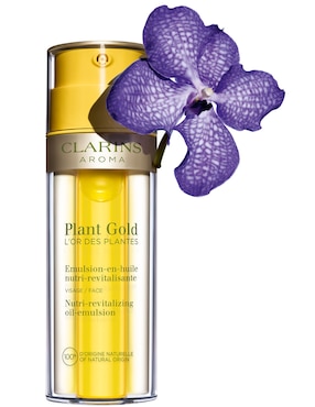 Emulsión hidratante Plant gold nutri revitalizing oil emulsion Clarins
