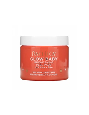 Limpiador De Rostro Glow Baby Brightening Peel Pads Pacifica Para Revitalizar