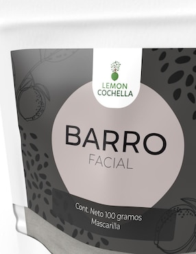 Mascarilla Arcilla Virgen para relajación Lemon Cochella