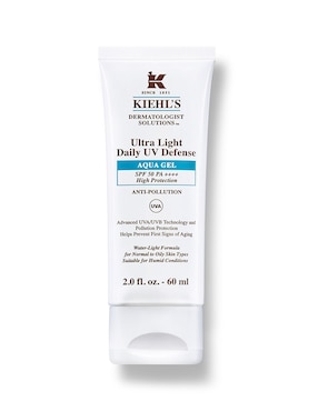 Protector Solar Fps 50 Kiehl's Ultra Light Daily Uv Defense Aqua Gel 60 Ml