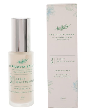 Crema Facial Recomendada Para Hidratar Día Y Noche Light Moisturizer Enriqueta Solari Para Todo Tipo De Piel