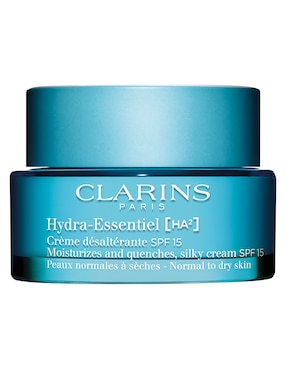 Crema para rostro y cuerpo recomendada para hidratar día Clarins Hydra Essentiel para piel normal