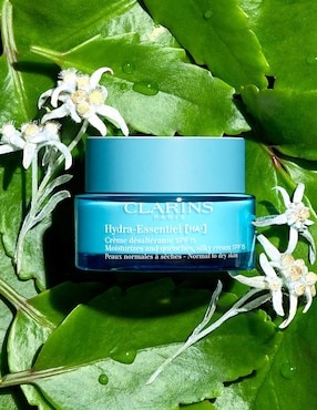 Crema para rostro y cuerpo recomendada para hidratar día Clarins Hydra Essentiel para piel normal