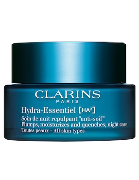 Crema para rostro y cuerpo recomendada para hidratar de noche Clarins Hydra Essentiel para todo tipo piel