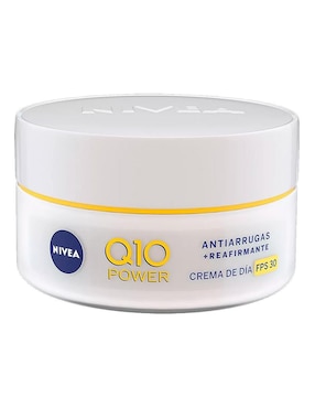 Crema facial recomendada para reafirmar día Nivea Q10 Power todo tipo de piel