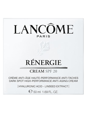 Crema facial recomendada para reafirmar día y noche Lancôme Rénergie para todo tipo piel