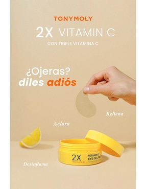 Parches para ojos vitamina c Tony Moly 2X