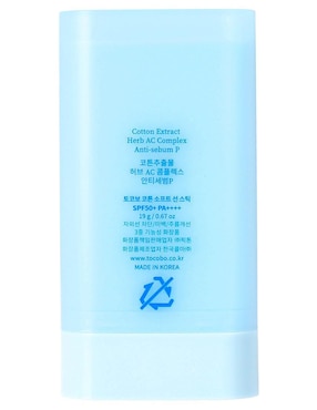 Protector solar FPS 50 cotton soft sun stick Tocobo 20 ml