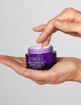 Crema para rostro y cuerpo recomendada para prevenir signos de la edad día y noche Clinique Smart Clinical Repair Lifting Face + Neck para todo tipo piel