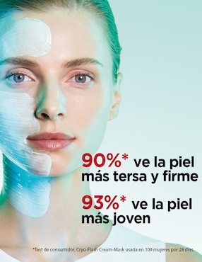 Cla Cryo Flash Cream Mask para reafirmar Clarins Flash Solutions