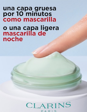 Cla Cryo Flash Cream Mask para reafirmar Clarins Flash Solutions