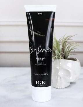 Crema para todo tipo de cabello Car Service Blow Out Balm Igk para fortalecimiento