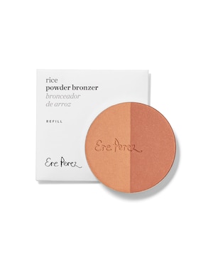 Blush En Polvo Compacto Ere Perez Rice Powder Bronzer