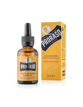 Aceite Para Barba Recomendado Para Hidratar De Día Y Noche Proraso Wood & Xpice Todo Tipo Piel