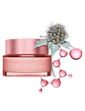 Crema facial recomendada para prevenir signos de la edad de día Clarins para todo tipo piel
