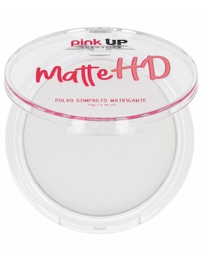 Polvo compacto traslúcido Pink Up Cosmetics Matte HD