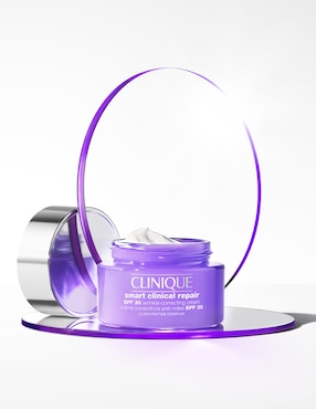 Crema facial recomendada para prevenir signos de la edad día Clinique Smart Clinical Repair Wrinkle Correcting Cream Spf 30 para todo tipo piel