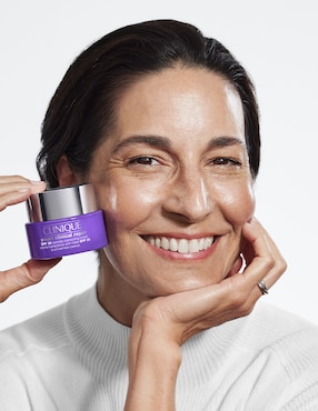 Crema facial recomendada para prevenir signos de la edad día Clinique Smart Clinical Repair Wrinkle Correcting Cream Spf 30 para todo tipo piel