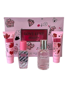 Set De Fragancia Love Lux Beauty Pink And Pink Para Mujer