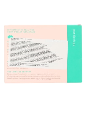 Mascarilla Flashpatch Hidrating Lip Gels para hidratar Patchology
