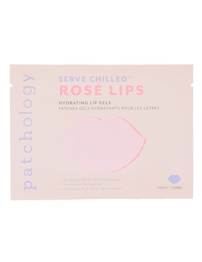 Mascarilla Rosé Lips para hidratar Patchology