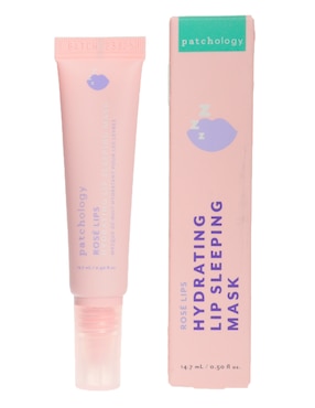 Mascarilla Para Labios Rosé Lips Hydrating Lip Sleepping Mask Para Rejuvenecimiento Patchology 14.7 Ml