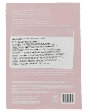 Mascarilla Smartmud Detox para desintoxicar Patchology