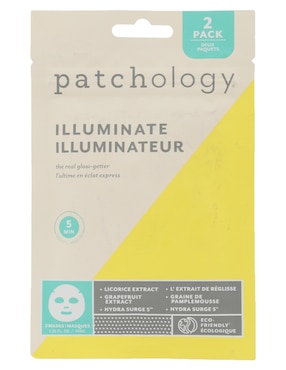 Mascarilla Facial Illuminate Para Iluminar Patchology 40 Ml