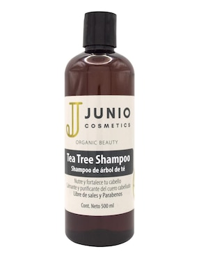 Shampoo Hidratante Para Cabello Tea Tree Junio Cosmetics