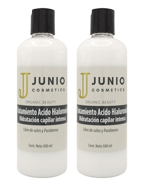 Acondicionador Para Cabello Tratamiento De ácido Hialurónico Junio Cosmetics 500 Ml