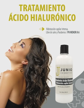 Acondicionador para cabello Tratamiento de ácido hialurónico Junio Cosmetics 500 ml