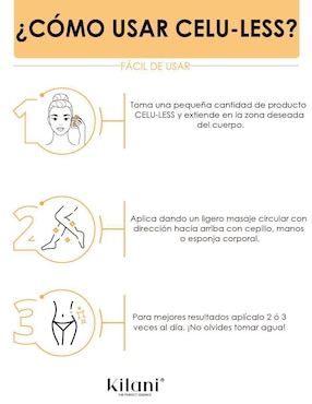 Crema para cuerpo recomendada para reafirmar día y noche Kilani para piel normal