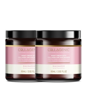 Set De Crema Facial Recomendara Para Aclarar De Noche Collagenic Para Todo Tipo De Piel